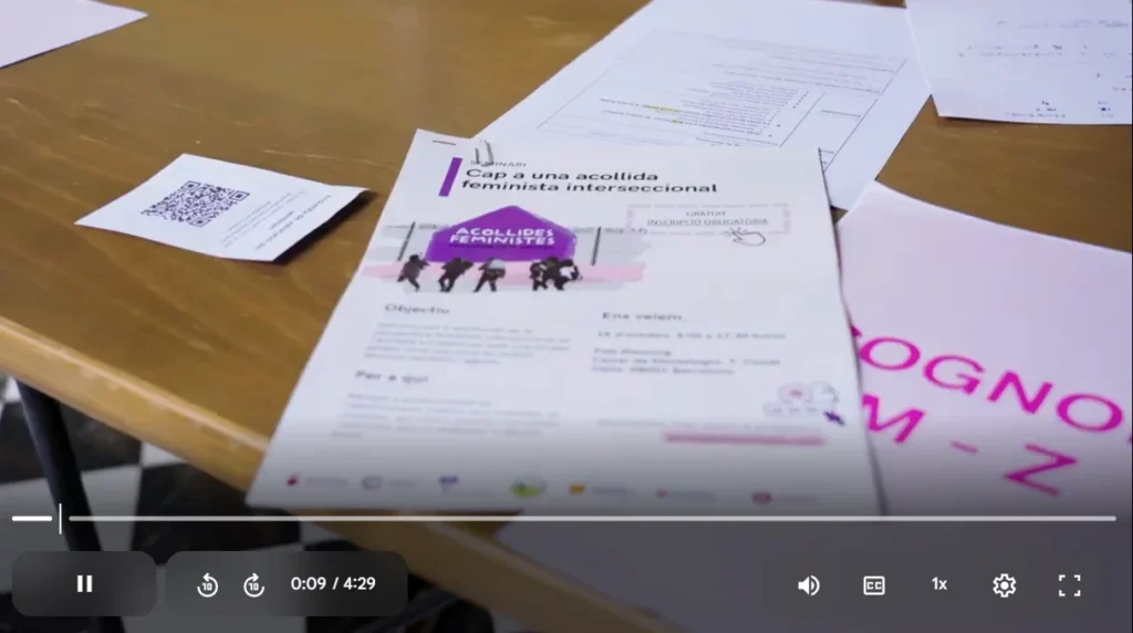 Crònica del seminari: Cap a una acollida feminista interseccional